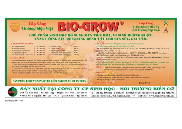 Bio Grow - Công Ty Cổ Phần Sinh Học Môi Trường Biển Cờ